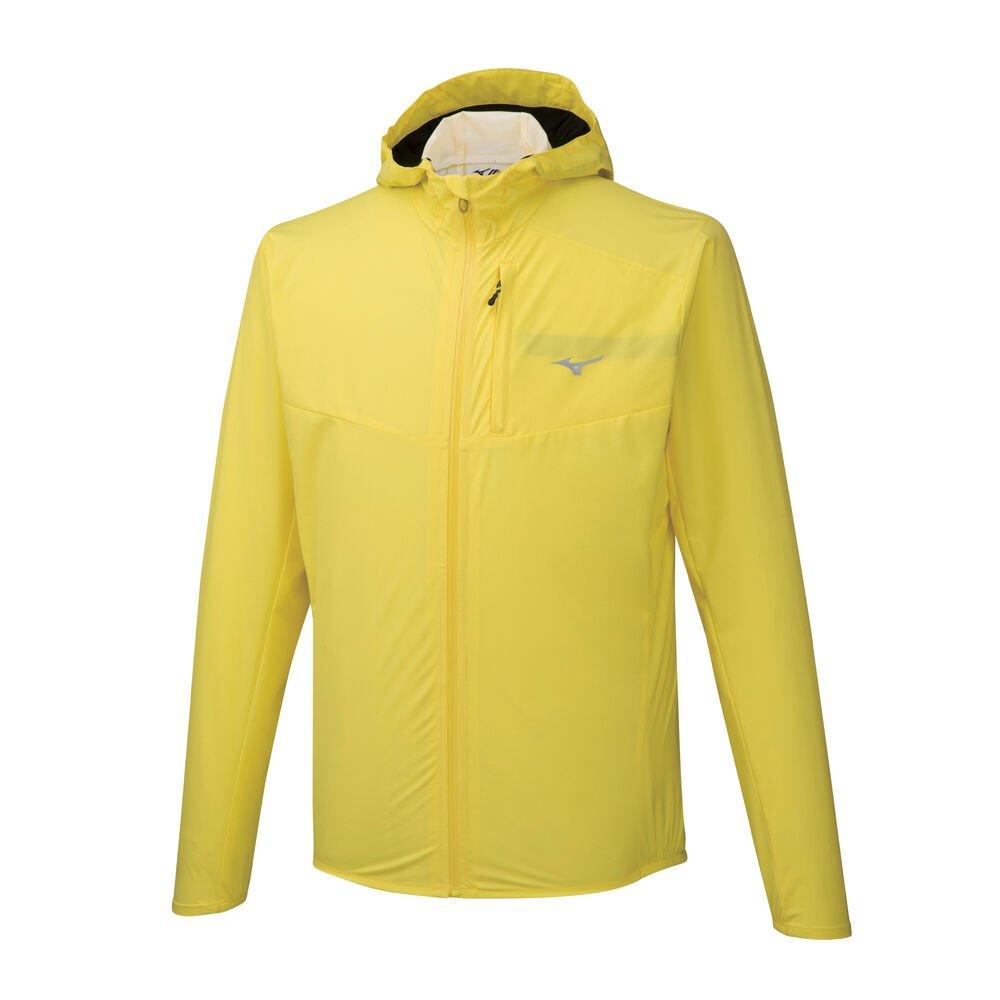 Mizuno Men's Jackets Waterproof 20K ER Yellow - LIZTFJR-05